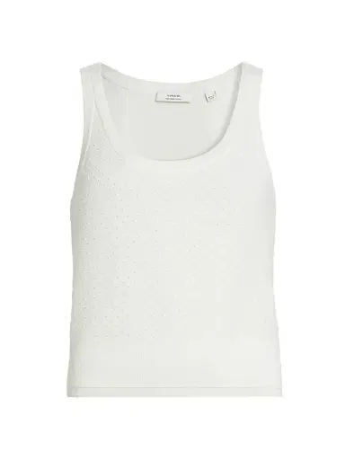 Vince Women's Double Layer Mesh Cami | Thumbnail 1 Vince Women's Double Layer Mesh Cami | Thumbnail 1