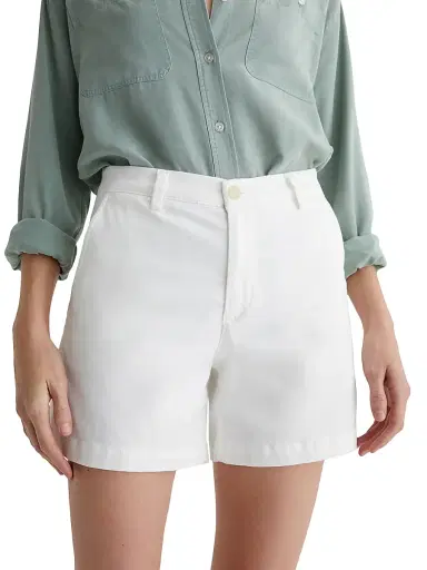 AG Jeans Women's Jude Stretch Denim Shorts - Powder | Thumbnail 6 AG Jeans Women's Jude Stretch Denim Shorts - Powder | Thumbnail 6