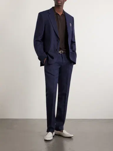 MR P. Phillip Slim-Fit Linen Suit Trousers - Men | Thumbnail 2 MR P. Phillip Slim-Fit Linen Suit Trousers - Men | Thumbnail 2