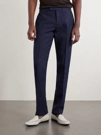 MR P. Phillip Slim-Fit Linen Suit Trousers - Men | Thumbnail 3 MR P. Phillip Slim-Fit Linen Suit Trousers - Men | Thumbnail 3