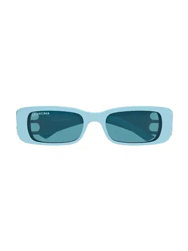 Balenciaga Women's 51MM Rectangular Sunglasses - Silver Blue | Thumbnail 3 Balenciaga Women's 51MM Rectangular Sunglasses - Silver Blue | Thumbnail 3