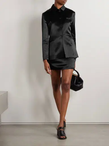 Kallmeyer Shiloh Satin Mini Skirt | Thumbnail 2 Kallmeyer Shiloh Satin Mini Skirt | Thumbnail 2