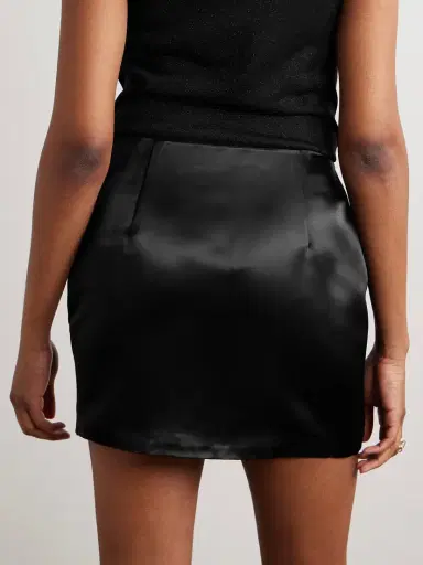 Kallmeyer Shiloh Satin Mini Skirt | Thumbnail 4 Kallmeyer Shiloh Satin Mini Skirt | Thumbnail 4