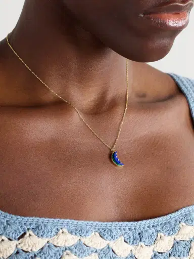 L’Atelier Nawbar Layer Moon 18-karat Gold Multi-stone Necklace | Thumbnail 2 L’Atelier Nawbar Layer Moon 18-karat Gold Multi-stone Necklace | Thumbnail 2