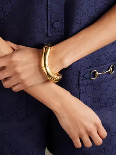 Gucci Baboo Gold-tone Cuff | Thumbnail 5 Gucci Baboo Gold-tone Cuff | Thumbnail 5