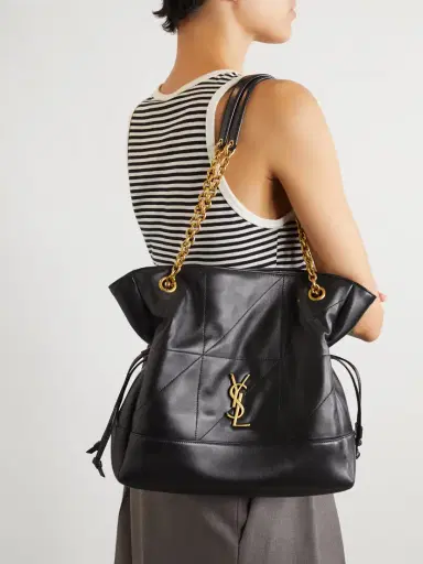 Saint Laurent Jamie Shopping Small Quilted Leather Shoulder Bag | Thumbnail 2 Saint Laurent Jamie Shopping Small Quilted Leather Shoulder Bag | Thumbnail 2