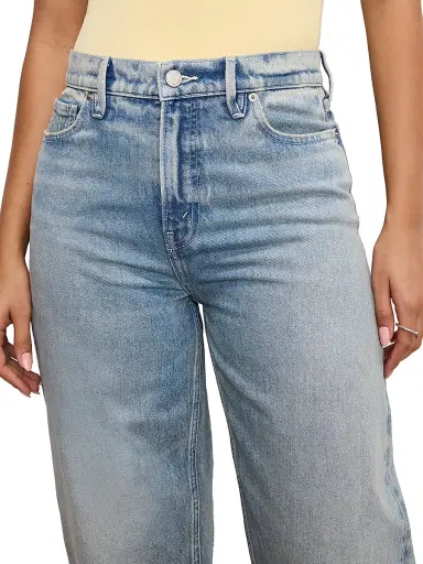 Good American Women's Good Barrel Relaxed Jeans - Indigo | Thumbnail 6 Good American Women's Good Barrel Relaxed Jeans - Indigo | Thumbnail 6