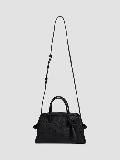 Jacquemus Women's Le Petit Turismo Grained Leather Top Handle Bag - Black | Thumbnail 5 Jacquemus Women's Le Petit Turismo Grained Leather Top Handle Bag - Black | Thumbnail 5