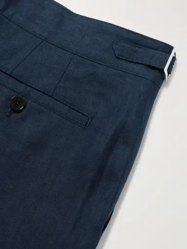 MR P. Steve Tapered Pleated Linen Trousers - Men | Thumbnail 5 MR P. Steve Tapered Pleated Linen Trousers - Men | Thumbnail 5