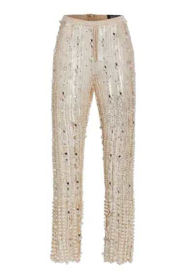 PatBo Pearl-Beaded Straight Leg Pant (EXCLUSIVE) | Thumbnail 6 PatBo Pearl-Beaded Straight Leg Pant (EXCLUSIVE) | Thumbnail 6