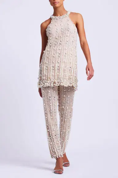 PatBo Pearl-Beaded Straight Leg Pant (EXCLUSIVE) | Thumbnail 8 PatBo Pearl-Beaded Straight Leg Pant (EXCLUSIVE) | Thumbnail 8