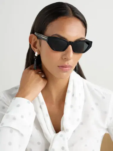 Oliver Peoples + Khaite 1961c Cat-eye Acetate Sunglasses | Thumbnail 2 Oliver Peoples + Khaite 1961c Cat-eye Acetate Sunglasses | Thumbnail 2
