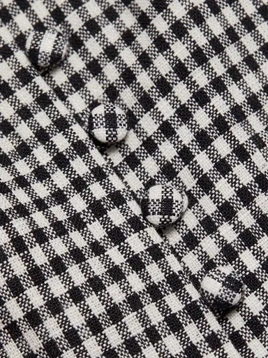 Reformation Women's Addison Gingham Linen Vest - Remy Check | Thumbnail 7 Reformation Women's Addison Gingham Linen Vest - Remy Check | Thumbnail 7