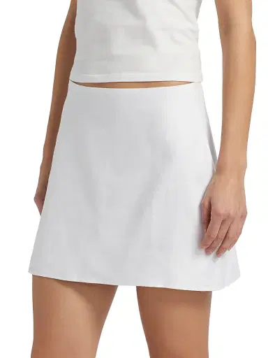 Reformation Women's Veranda Linen Miniskirt - White - Size 12 | Thumbnail 4 Reformation Women's Veranda Linen Miniskirt - White - Size 12 | Thumbnail 4
