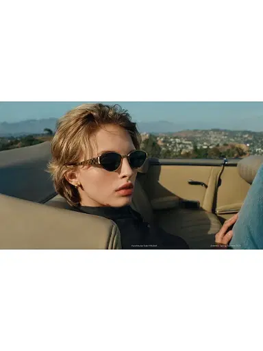Gucci Women's Guccissima Metal 55MM Geometric Sunglasses | Thumbnail 4 Gucci Women's Guccissima Metal 55MM Geometric Sunglasses | Thumbnail 4