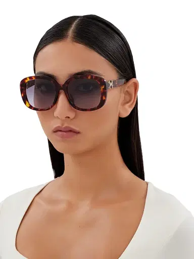 Chloé Women's Marcie 56MM Square Sunglasses - Havana Grey | Thumbnail 2 Chloé Women's Marcie 56MM Square Sunglasses - Havana Grey | Thumbnail 2