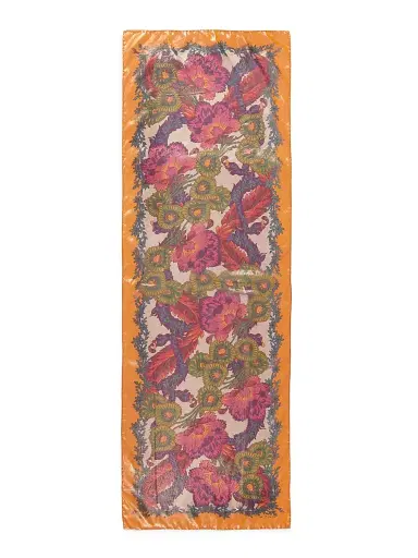 Etro Women's Tosca Floral Silk Scarf - Stampafdobianco | Thumbnail 2 Etro Women's Tosca Floral Silk Scarf - Stampafdobianco | Thumbnail 2