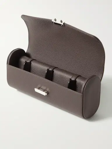 Scatola del Tempo Full-Grain Leather Watch Roll - Men | Thumbnail 2 Scatola del Tempo Full-Grain Leather Watch Roll - Men | Thumbnail 2