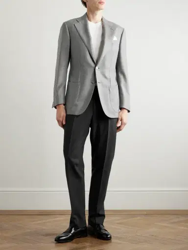 Thom Sweeney Wool-Twill Blazer - Men | Thumbnail 2 Thom Sweeney Wool-Twill Blazer - Men | Thumbnail 2