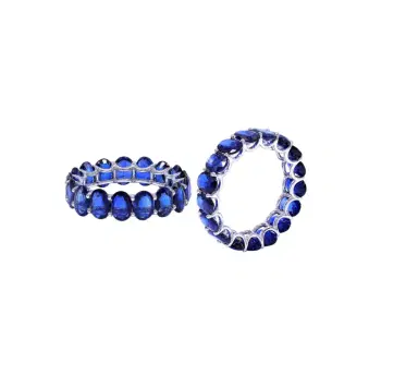 Wish Fine Jewelry 14KW GOLD - 2.18 GM/ GROSS WT - 3.92 GM SAPPHIRE (DF) - 8.70 CT (22) / 6x4 / LQ | Thumbnail 1 Wish Fine Jewelry 14KW GOLD - 2.18 GM/ GROSS WT - 3.92 GM SAPPHIRE (DF) - 8.70 CT (22) / 6x4 / LQ | Thumbnail 1