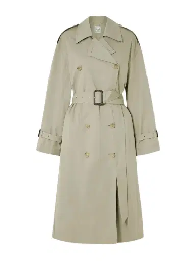 TOTEME Belted Organic Cotton-blend Trench Coat | Thumbnail 1 TOTEME Belted Organic Cotton-blend Trench Coat | Thumbnail 1