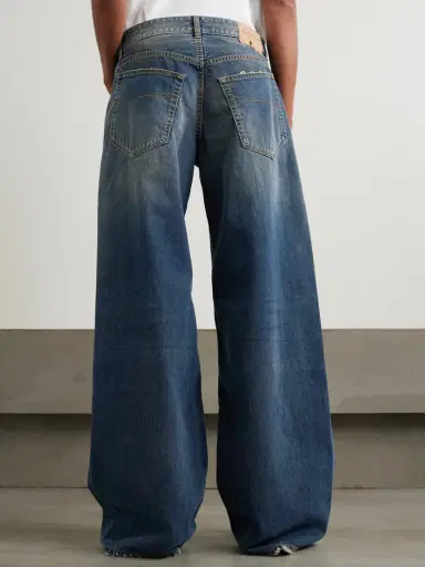 Balenciaga Mid-rise Wide-leg Jeans | Thumbnail 4 Balenciaga Mid-rise Wide-leg Jeans | Thumbnail 4