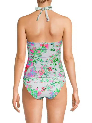 Lilly Pulitzer Women's Jamila Tankini Top - Multi Orchids On The Avenue - Size 8 | Thumbnail 5 Lilly Pulitzer Women's Jamila Tankini Top - Multi Orchids On The Avenue - Size 8 | Thumbnail 5