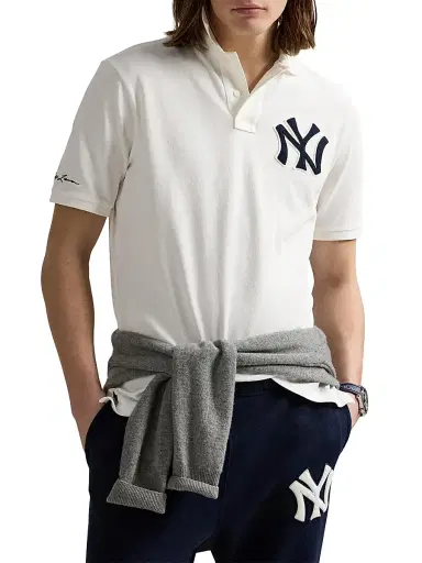 Polo Ralph Lauren Men's Yankees Polo Shirt | Thumbnail 3 Polo Ralph Lauren Men's Yankees Polo Shirt | Thumbnail 3