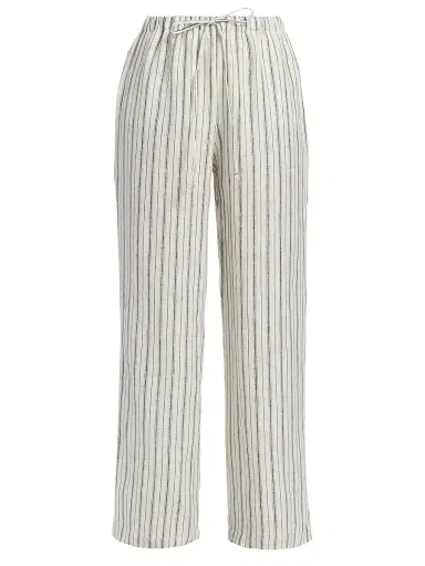 Reformation Women's Olina Linen Striped Pants - Elsie Stripe - Size Small | Thumbnail 1 Reformation Women's Olina Linen Striped Pants - Elsie Stripe - Size Small | Thumbnail 1