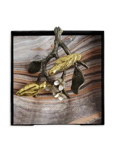 Michael Aram Lovebirds Cocktail Napkin Holder | Thumbnail 3 Michael Aram Lovebirds Cocktail Napkin Holder | Thumbnail 3