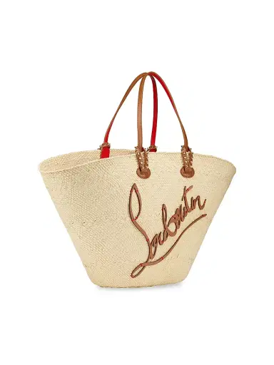 Christian Louboutin Women's Cabata Tote Bag - Beige | Thumbnail 2 Christian Louboutin Women's Cabata Tote Bag - Beige | Thumbnail 2