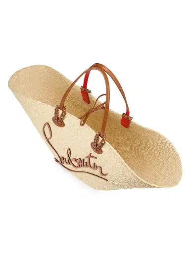 Christian Louboutin Women's Cabata Tote Bag - Beige | Thumbnail 4 Christian Louboutin Women's Cabata Tote Bag - Beige | Thumbnail 4