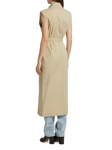 MM6 MAISON MARGIELA Women's Trench Belted Vest | Thumbnail 5 MM6 MAISON MARGIELA Women's Trench Belted Vest | Thumbnail 5