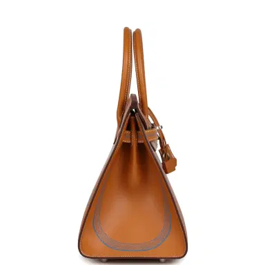 HERMÈS Hermes Birkin Sellier 30 "Zouaves Et Dragons" Naturel Sable Butler Palladium Hardware | Thumbnail 3 HERMÈS Hermes Birkin Sellier 30 "Zouaves Et Dragons" Naturel Sable Butler Palladium Hardware | Thumbnail 3