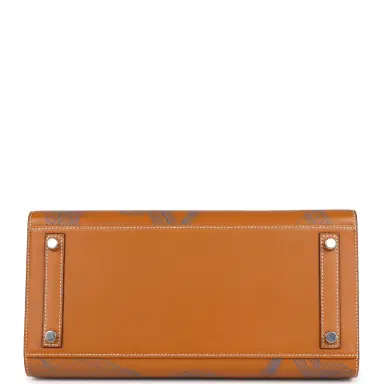 HERMÈS Hermes Birkin Sellier 30 "Zouaves Et Dragons" Naturel Sable Butler Palladium Hardware | Thumbnail 6 HERMÈS Hermes Birkin Sellier 30 "Zouaves Et Dragons" Naturel Sable Butler Palladium Hardware | Thumbnail 6