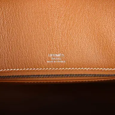 HERMÈS Hermes Birkin Sellier 30 "Zouaves Et Dragons" Naturel Sable Butler Palladium Hardware | Thumbnail 8 HERMÈS Hermes Birkin Sellier 30 "Zouaves Et Dragons" Naturel Sable Butler Palladium Hardware | Thumbnail 8