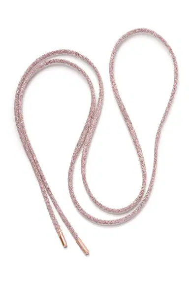 Carolina Bucci Long Forte Beads Cord - Heather | Thumbnail 1 Carolina Bucci Long Forte Beads Cord - Heather | Thumbnail 1