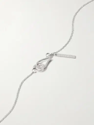 Sophie Buhai Everyday Egg Silver Onyx Necklace | Thumbnail 3 Sophie Buhai Everyday Egg Silver Onyx Necklace | Thumbnail 3