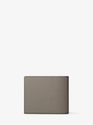 Michael Kors Collection Hudson Pebbled Leather Billfold Wallet | Thumbnail 4 Michael Kors Collection Hudson Pebbled Leather Billfold Wallet | Thumbnail 4