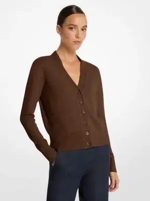 Michael Kors Collection Cashmere Cardigan | Thumbnail 2 Michael Kors Collection Cashmere Cardigan | Thumbnail 2