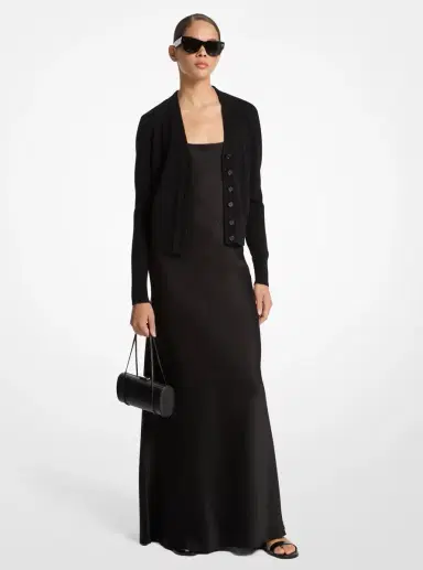 Michael Kors Collection Cashmere Cardigan | Thumbnail 4 Michael Kors Collection Cashmere Cardigan | Thumbnail 4