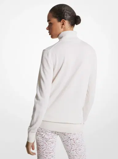 Michael Kors Collection Joan Cashmere Turtleneck Sweater | Thumbnail 13 Michael Kors Collection Joan Cashmere Turtleneck Sweater | Thumbnail 13
