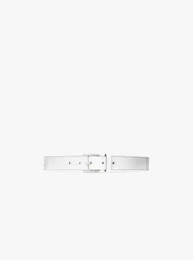 Michael Kors Collection Tilda Leather Trouser Belt in | Thumbnail 6 Michael Kors Collection Tilda Leather Trouser Belt in | Thumbnail 6