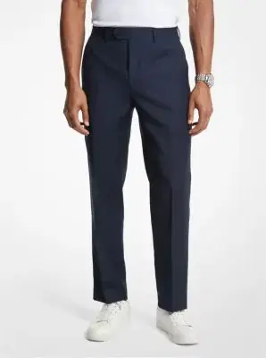 Michael Kors Collection Modern-Fit Wool Blend Suit Pants | Thumbnail 2 Michael Kors Collection Modern-Fit Wool Blend Suit Pants | Thumbnail 2