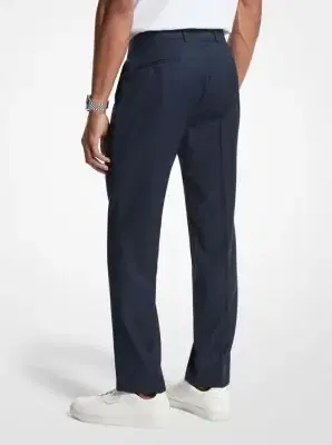 Michael Kors Collection Modern-Fit Wool Blend Suit Pants | Thumbnail 3 Michael Kors Collection Modern-Fit Wool Blend Suit Pants | Thumbnail 3