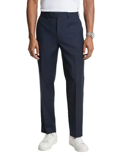 Michael Kors Collection Modern-Fit Wool Blend Suit Pants | Thumbnail 1 Michael Kors Collection Modern-Fit Wool Blend Suit Pants | Thumbnail 1