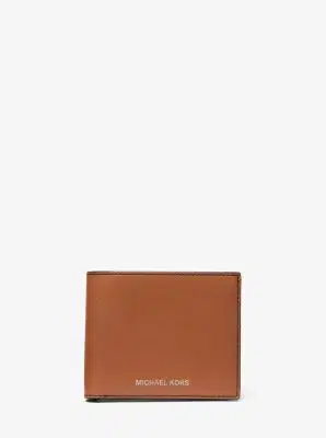 Michael Kors Collection Varick Saffiano Leather Billfold Wallet With Passcase | Thumbnail 2 Michael Kors Collection Varick Saffiano Leather Billfold Wallet With Passcase | Thumbnail 2
