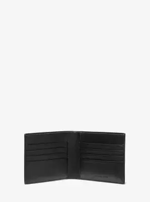Michael Kors Collection Varick Saffiano Leather Billfold Wallet With Passcase | Thumbnail 4 Michael Kors Collection Varick Saffiano Leather Billfold Wallet With Passcase | Thumbnail 4