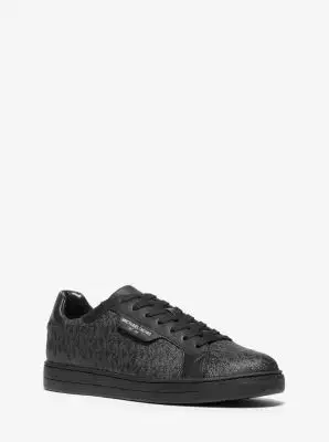 Michael Kors Keating Logo and Leather Sneaker | Thumbnail 2 Michael Kors Keating Logo and Leather Sneaker | Thumbnail 2