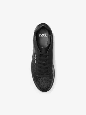 Michael Kors Keating Logo and Leather Sneaker | Thumbnail 5 Michael Kors Keating Logo and Leather Sneaker | Thumbnail 5